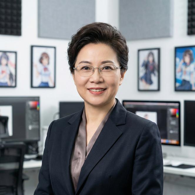 媚黑周慧敏写真动漫传媒